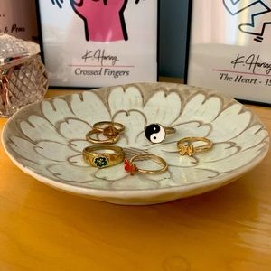 Set of Six “Gold” Rings